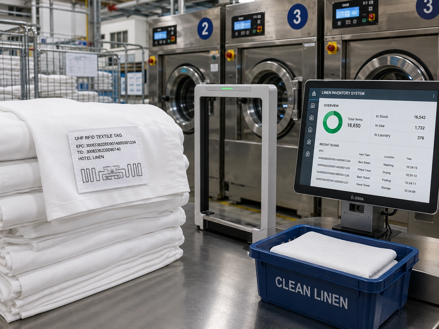 UHF RFID-textieltags voor het volgen van hotellinnen: een kopersgids voor tag...